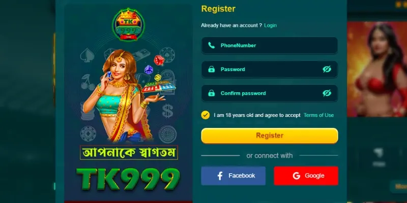 How to Register on TK999