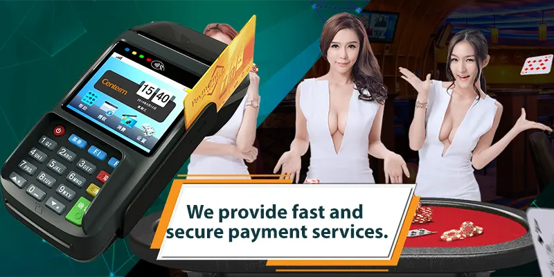 We provide fast and secure payment services.
