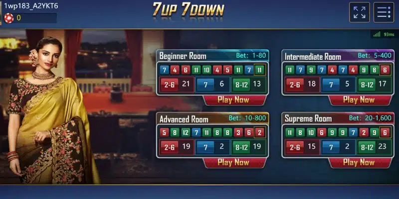 7 Up 7 Down in TK999