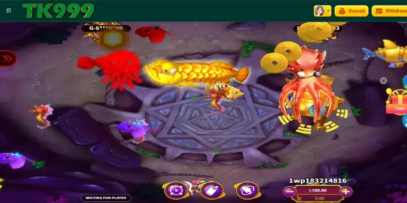 Legend of Monkey Fish Shooting Game in TK999