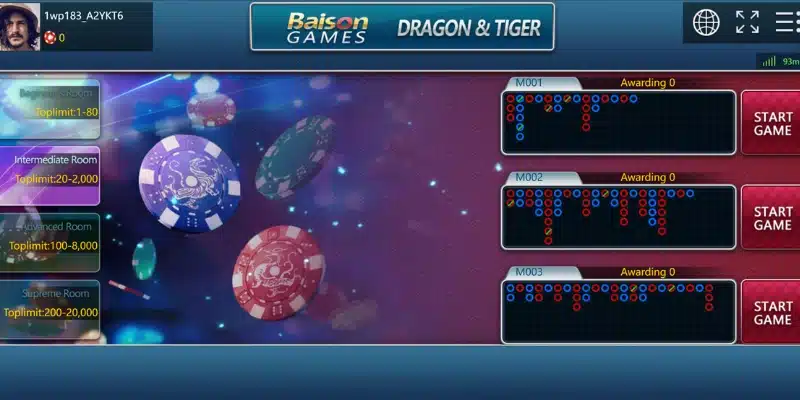 Dragon & Tiger in TK999